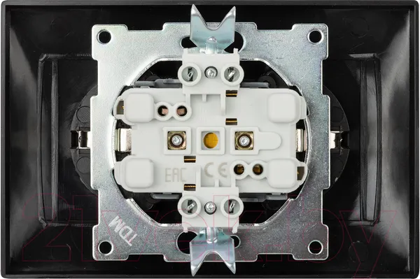 Изображение товара Розетка TDM Лама SQ1815-0513 (шоколад)