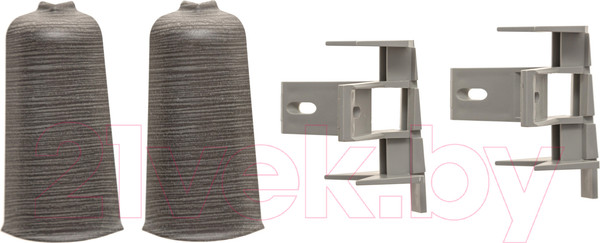 Изображение товара Уголок для плинтуса Grace Q04 Дуб металлик Наружный (2шт)