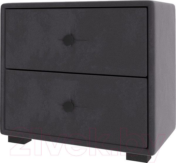 Изображение товара Прикроватная тумба НК Мебель Tango / 72306850 (велюр серый)