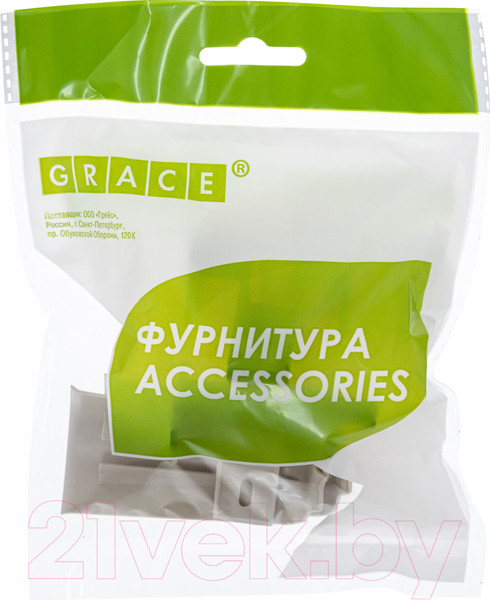 Изображение товара Уголок для плинтуса Grace Q15 Ясень серебристый Наружный (2шт)
