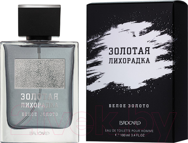 Изображение товара Туалетная вода Brocard Золотая Лихорадка Белое Золото (100мл)