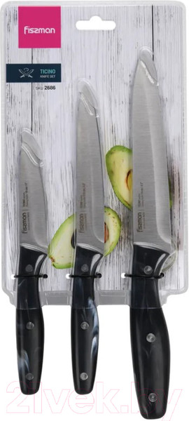 Изображение товара Набор ножей Fissman Ticino 2686