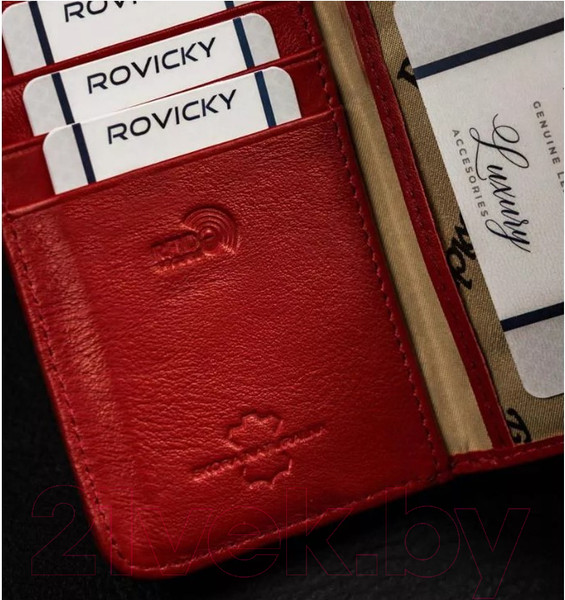 Изображение товара Портмоне Cedar Rovicky / 8809-MIRN-3496 (красный)