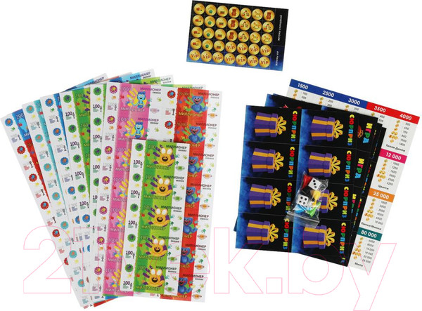 Изображение товара Настольная игра Умные игры Приключения монстриков. Миллионер / 4650250541745