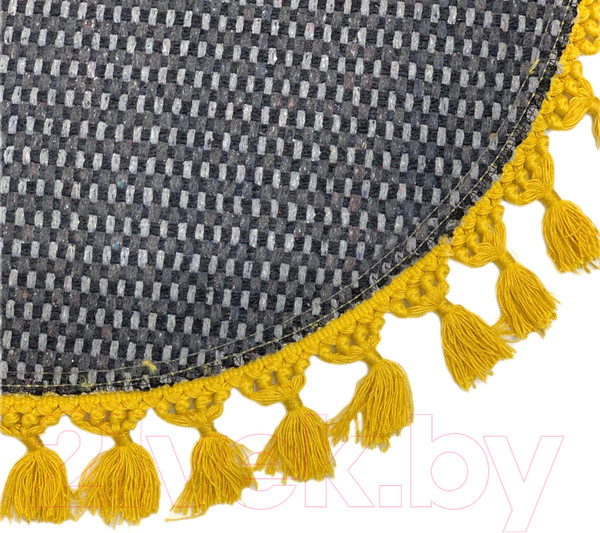 Изображение товара Ковер Karven Post Dokuma Oval Sacakli 80x120 / KV 028 (горчичный)