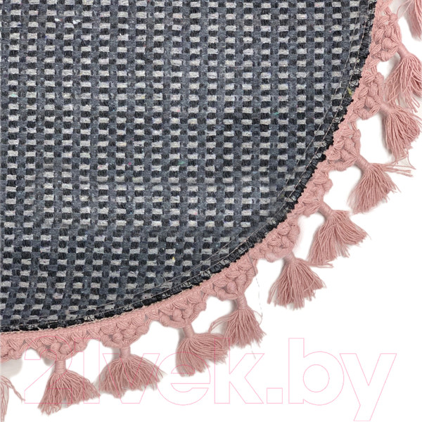 Изображение товара Ковер Karven Post Dokuma Oval Sacakli 80x120 / KV 028 (пудровый)