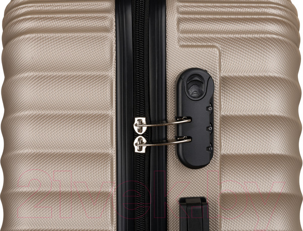 Изображение товара Чемодан на колесах Peterson PTN ML-29-GOLD (S, золото)