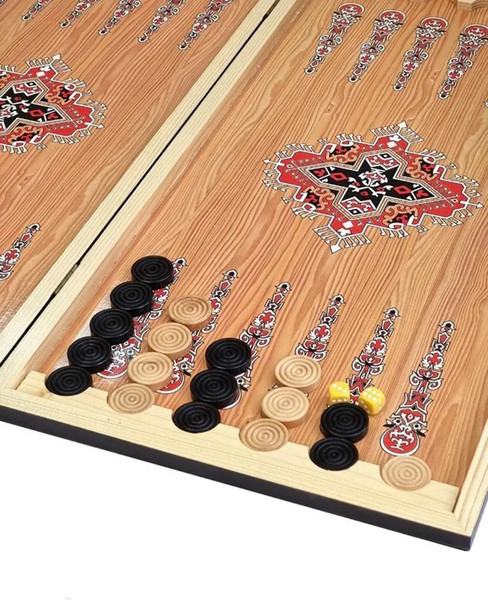 Изображение товара Набор настольных игр Partida Сирия. Тигр большие. Нарды, шашки / rastiger60