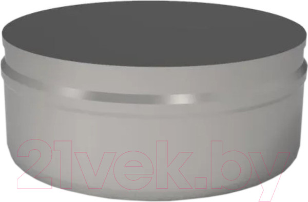 Изображение товара Заглушка дымохода Гефест Сталь 115x200 AISI 430/430 0.5мм/0.5мм (Н)