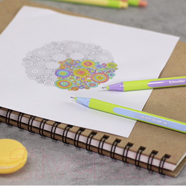 Изображение товара Набор капиллярных ручек Schneider Line-Up Pastel / 191088 (8цв)