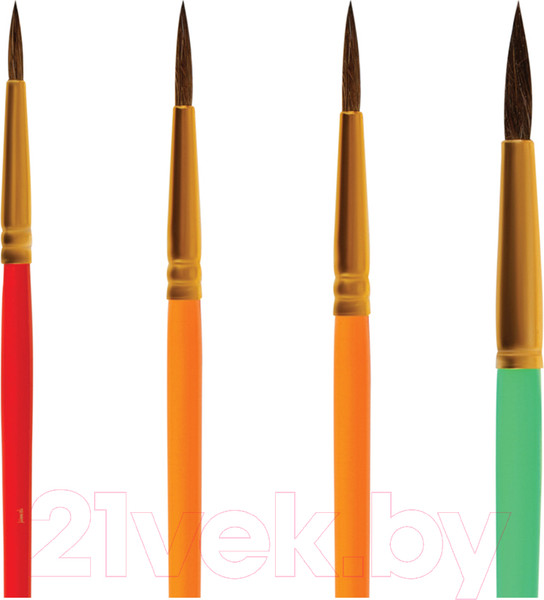 Изображение товара Набор кистей Мульти-пульти Пони круглые / SB_37587 (5шт)