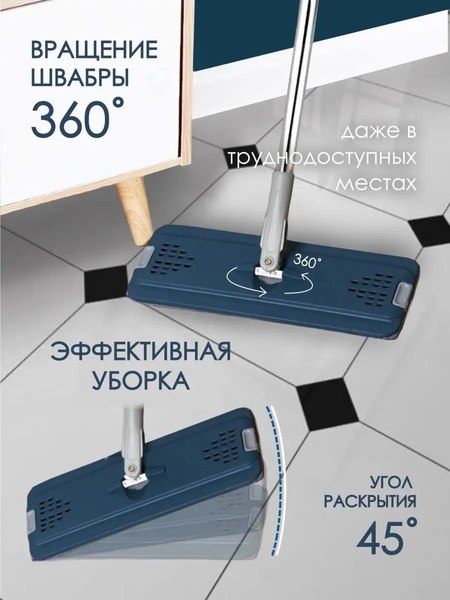 Изображение товара Набор для уборки WMC Tools 13blue(51795)