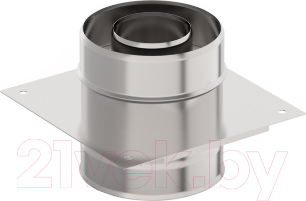 Изображение товара Площадка монтажная для труб Гефест Сталь 150x220 AISI 430/430 0.8мм/0.5мм (К)