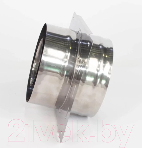 Изображение товара Площадка монтажная для труб Гефест Сталь 180x280 AISI 430/430 0.8мм/0.5мм (К)