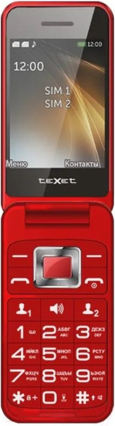 Изображение товара Мобильный телефон Texet TM-B419 (красный)