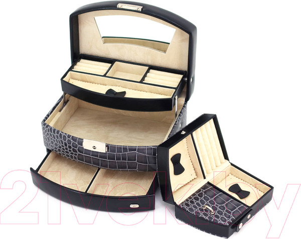 Изображение товара Шкатулка Jardin D'ete P6033 (антрацит)