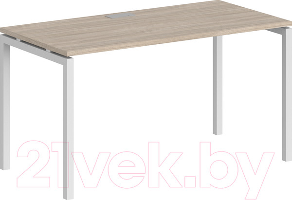 Изображение товара Письменный стол Norden 120x60x75 / SG.201.OL.44.WH (дуб светлый/белый)