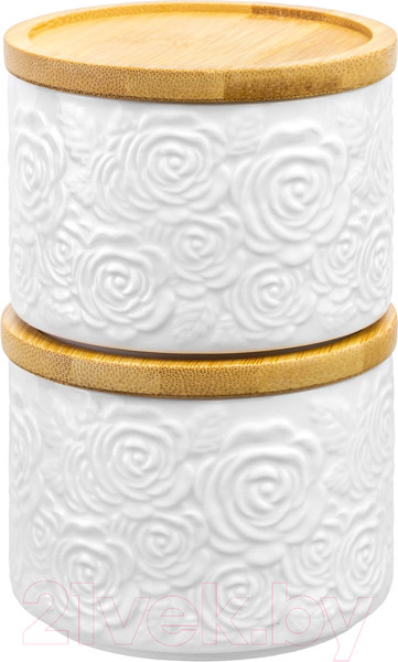 Изображение товара Набор емкостей для хранения Elan Gallery Розы 540313