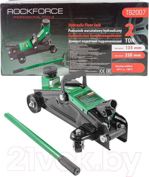 Изображение товара Подкатной домкрат RockForce RF-T82007