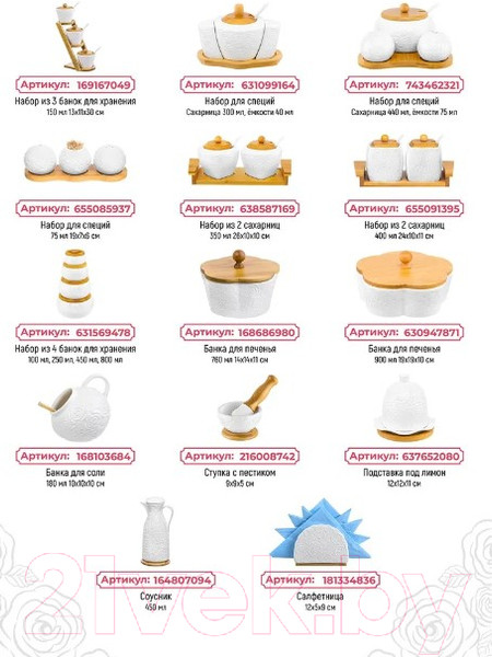 Изображение товара Набор для чая/кофе Elan Gallery Розы 540279