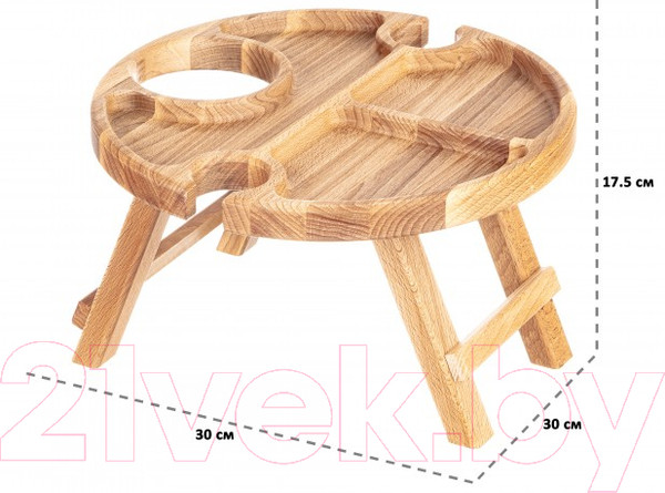 Изображение товара Винный столик-сувенир Elan Gallery 560100