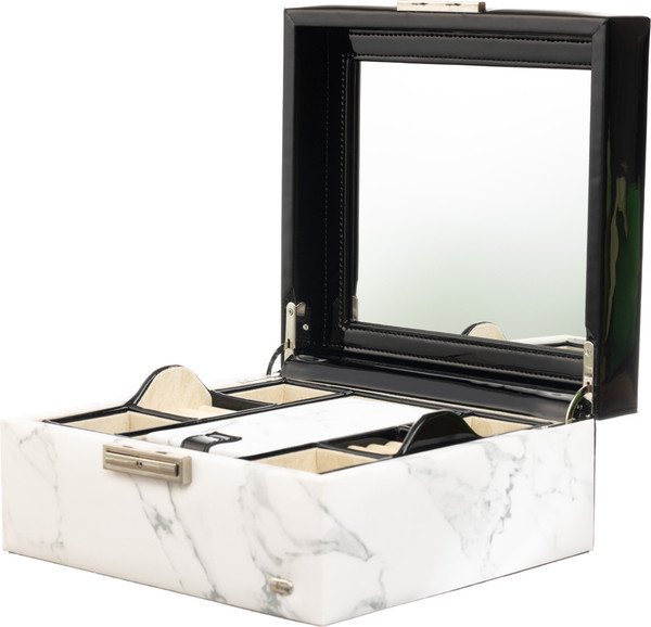 Изображение товара Шкатулка Jardin D'ete P6271B (белый мрамор)