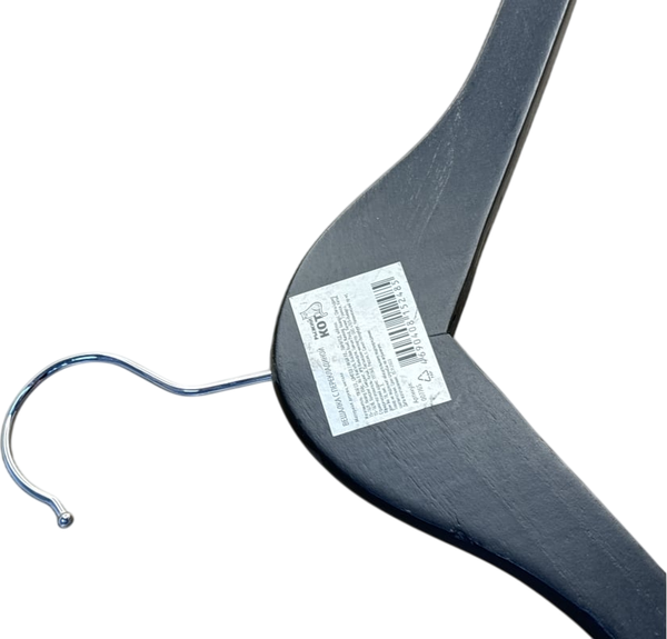 Изображение товара Деревянная вешалка-плечики Рыжий кот 007765 (черный)