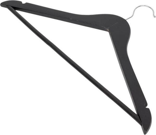 Изображение товара Деревянная вешалка-плечики Рыжий кот 007765 (черный)