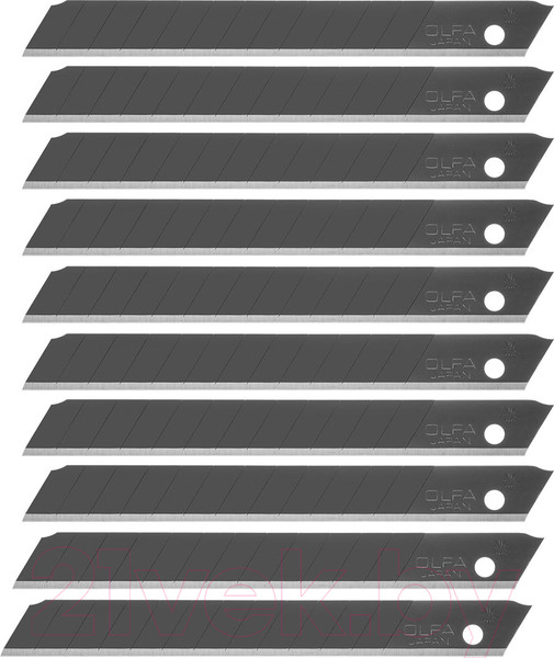 Изображение товара Набор сменных лезвий Olfa OL-ABB-10B (10шт)