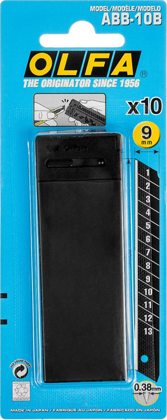 Изображение товара Набор сменных лезвий Olfa OL-ABB-10B (10шт)