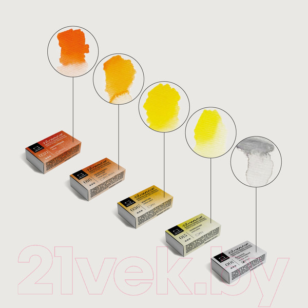 Изображение товара Акварельные краски Малевичъ Veroneze / 630900