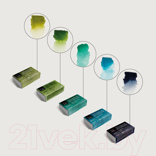 Изображение товара Акварельные краски Малевичъ Veroneze / 630900