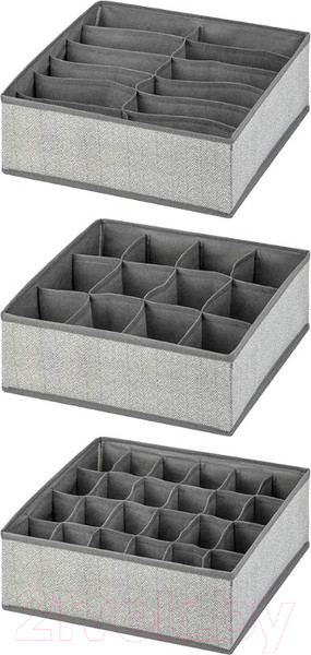 Изображение товара Набор органайзеров El Casa Твид 680164