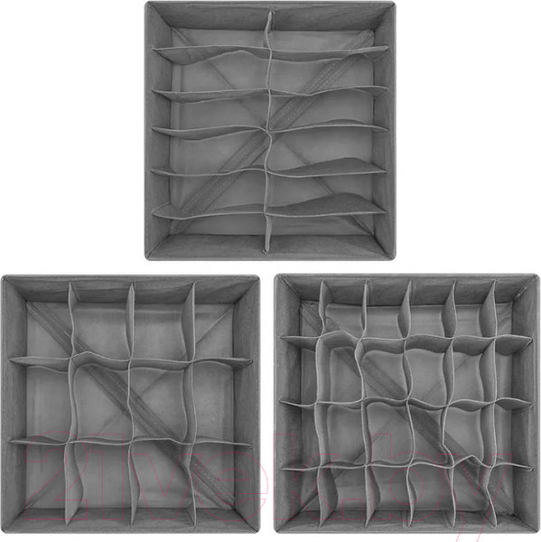 Изображение товара Набор органайзеров El Casa Твид 680164