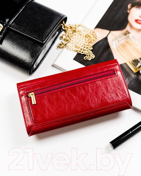 Изображение товара Портмоне Peterson PTN PL-403-1551 (красный)