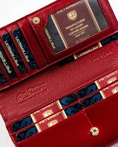 Изображение товара Портмоне Peterson PTN PL-409-1513 (красный)