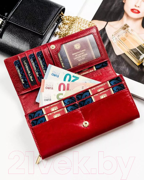 Изображение товара Портмоне Peterson PTN PL-409-1513 (красный)