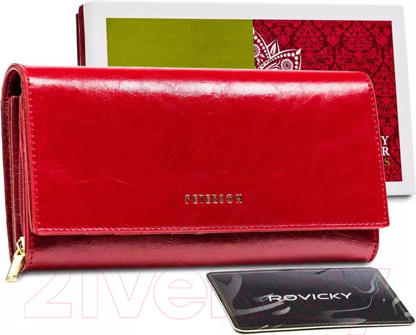 Изображение товара Портмоне Peterson PTN PL-409-1513 (красный)