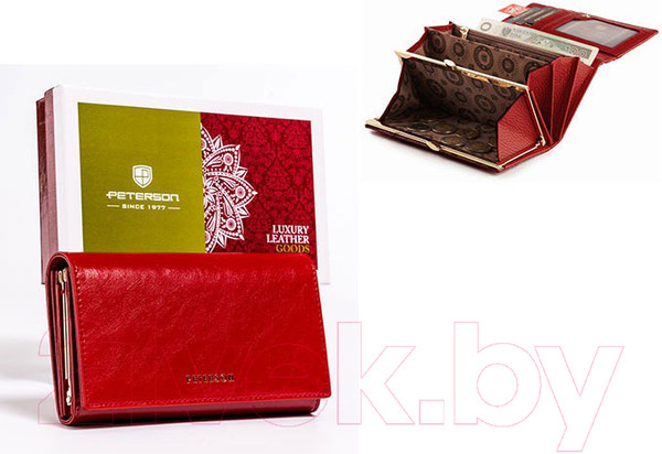 Изображение товара Портмоне Peterson PTN PL-466-1431 (красный)