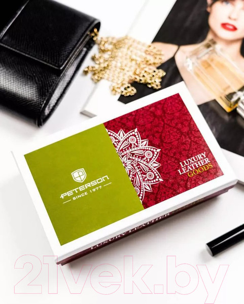 Изображение товара Портмоне Peterson PTN PL-466-1431 (красный)