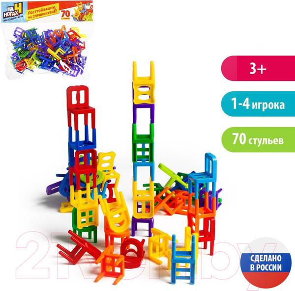 Изображение товара Настольная игра Лас Играс На 4 ногах 70 стульев / 7722464