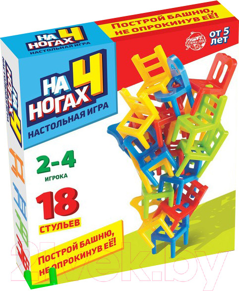 Изображение товара Настольная игра Лас Играс На 4 ногах 18 стульев / 7722463