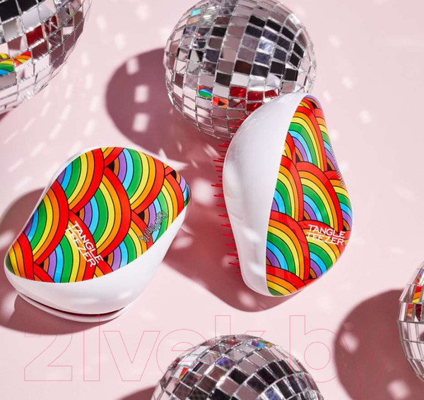 Изображение товара Расческа-массажер Tangle Teezer Compact Styler Rainbow Galore