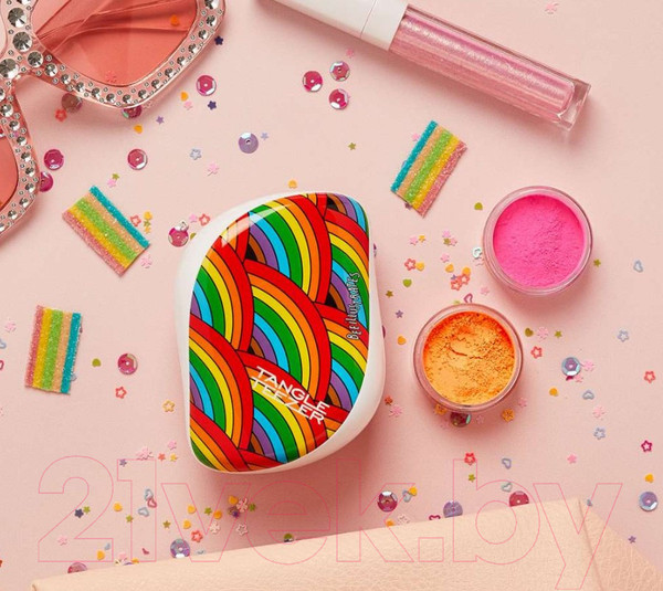 Изображение товара Расческа-массажер Tangle Teezer Compact Styler Rainbow Galore