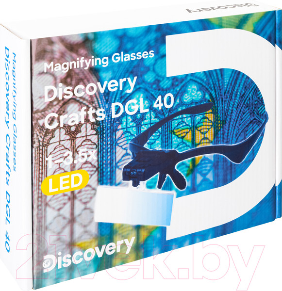 Изображение товара Лупа-очки Levenhuk Discovery Crafts DGL 40 / 78373