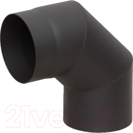 Изображение товара Поворот дымохода КПД 90/2мм ф180 (черный)