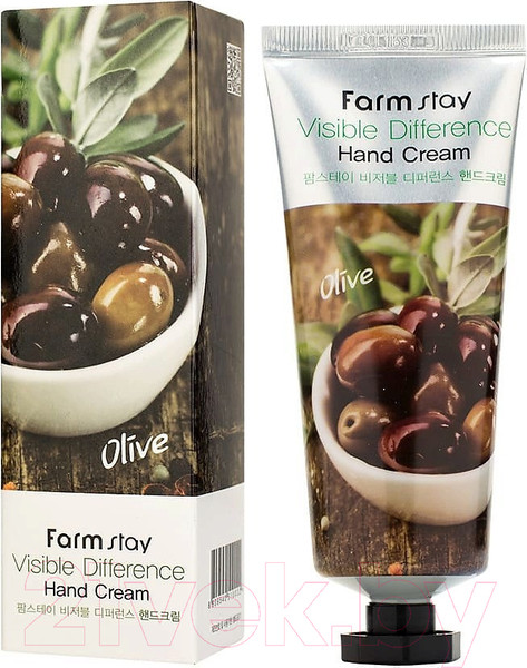 Изображение товара Крем для рук FarmStay Visible Difference Hand Cream Olive (100мл)