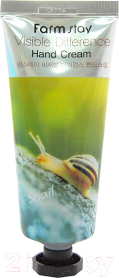 Изображение товара Крем для рук FarmStay Visible Difference Hand Cream Snail (100мл)