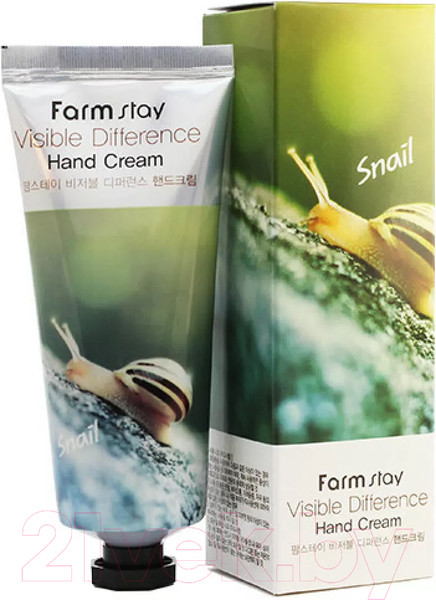 Изображение товара Крем для рук FarmStay Visible Difference Hand Cream Snail (100мл)