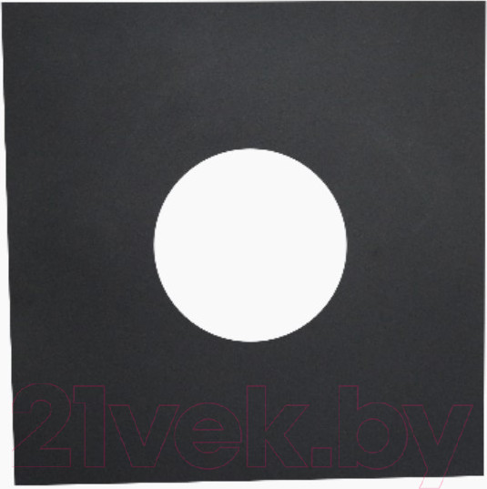 Изображение товара Накладка разрезная для дымохода КПД 0.7мм 550x550 ф230 под сэндвич (черный)